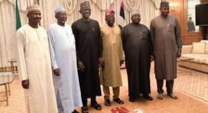 President Bola Hamed Tinubu flanked by Nothern govts