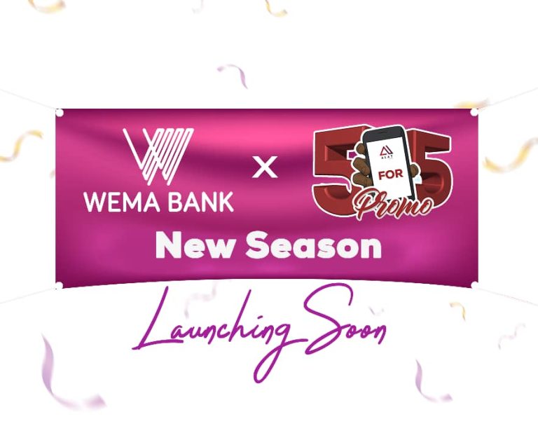 WEMA Banks Season 4 Reward Promo Begins October 1st