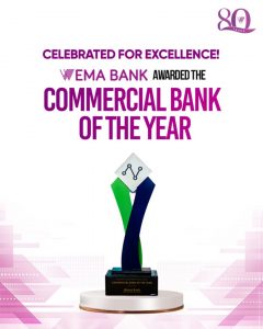 Wema Bank Wins ‘Commercial Bank of the Year’ at 2025 Nairametrics Capital Market Awards