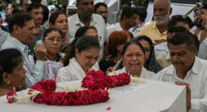 Relatives Of Air India Crash Victims Await Their Remains