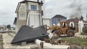 Ondo Govt Demolishes Victims’ Memorial Park Of Owo Church Attack: