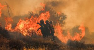 Thousands Evacuated As Greece Wildfire Rages On Crete